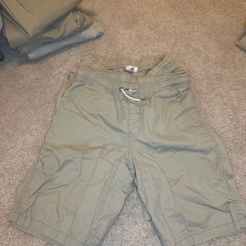 Cat & Jack Tan Cargo Shorts (bundle of 2)